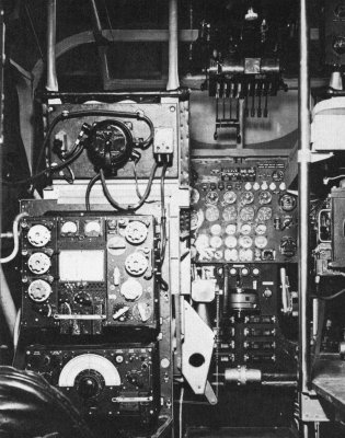 Vue du pont sup&eacute;rieur d'un York (photo : Pictorial History of BOAC and Imperial Airways Kenneth Munson)