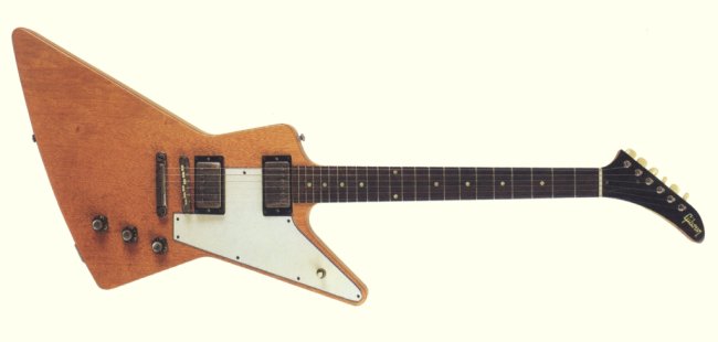 Gibson Explorer de type reverse