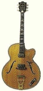 Guitare H&ouml;fner Golden de 1961