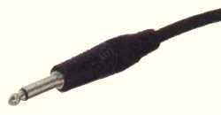 Cable jack 6,35 mm