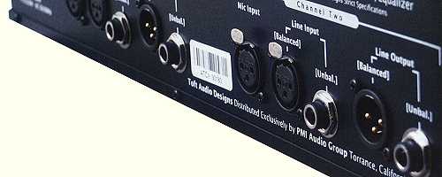 Face arri&egrave;re pr&eacute;amplificateur Toft Audio Designs