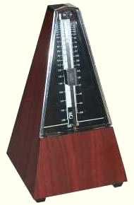M&eacute;tronome m&eacute;canique traditionnel