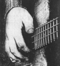 Frappe des cordes graves avec le pouce (slap)